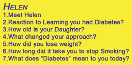 Diabetes information and management video